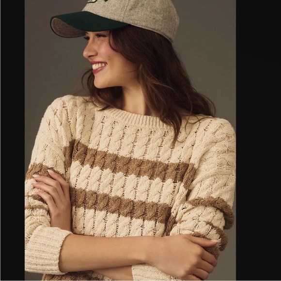 Anthropologie Pilcro Longline Stitch Sweater NWOT - Picture 5 of 7